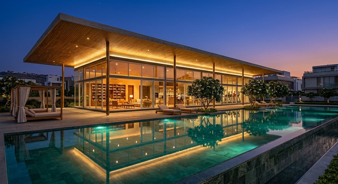 Clubhouse & pool